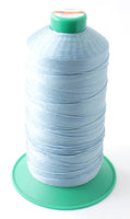 polyester, cord, string, for amber jewelry making, baltic, supplies, light blue