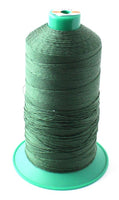 polyester, cord, string, for amber jewelry making, baltic, supplies, dark green color