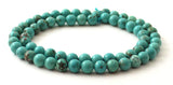 turquoise, natural, green, beads, bead, gemstone, gemstones, 6 mm, 6mm, drilled