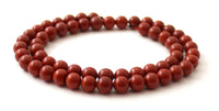 Red Jasper Gemstone Round Bead Strands