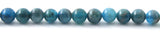 blue, apatite, supplies, bead, beads, strand, gemstone, 6 mm, 6mm, for jewelry making 2