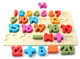 numbers, learning, wooden, puzzle, toy, game, wood, educational 2