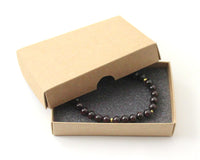 garnet bracelet burgundy for women jewelry with sterling silver golden 925 gemstone 6mm 6 mm stretch elastic band 2