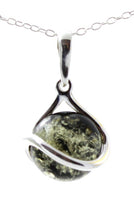 pendants, amber, wholesale, for necklace, baltic, sterling silver 925, green, cognac, jewelry in bulk 2
