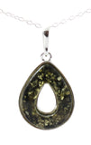 pendants, amber, cognac, green, baltic, jewelry, wholesale, in bulk, sterling silver 925 4