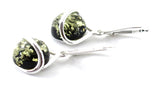 earrings, wholesale, jewelry, amber, baltic, green, in bulk, sterling silver 925 3
