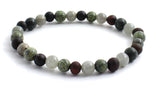 labradorite gemstone amber baltic raw cherry unpolished stretch bracelet gemstone green lace stone gray 3