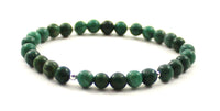 green dark bracelet jewelry african jade gemstone round for women woman men stretch jewelry gemstone with sterling silver 925 8