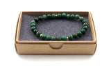 green dark bracelet jewelry african jade gemstone round for women woman men stretch jewelry gemstone with sterling silver 925 2