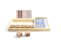 wooden, games, toys, wood, learning, match, numbers, mathematical, educational, children, kids 4