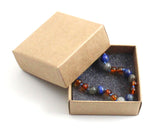 lapis lazuli amber anklet labradorite bracelet beaded jewelry teething baby boy boys blue gray 2