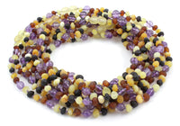 amethyst, amber, necklaces, wholesale, jewelry, baltic, raw, unpolished
