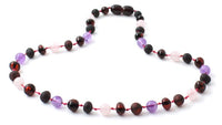 amber, wholesale, amethyst, rose quartz, necklaces, jewelry, pink, violet, wholesale 4