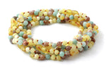 necklaces, amber, baltic, wholesale, jewelry, lot, in bulk, suntone, amazonite, gemstone