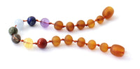 chakra, cognac, raw, unpolished, teething, bracelet, anklet, adult, jewellery 3