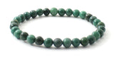 green dark bracelet jewelry african jade gemstone round for women woman men stretch jewelry gemstone with sterling silver 925 9