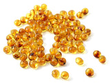 honey, beads, amber, polished, baroque, golden, certified, baltic 2