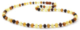 Unpolished, Baltic, Raw, Necklace, Mix, Multicolor, Amber, Men 3