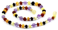 amethyst, amber, necklaces, wholesale, jewelry, baltic, raw, unpolished 2