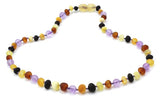 amethyst, amber, necklaces, wholesale, jewelry, baltic, raw, unpolished 4