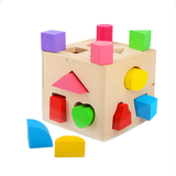Montessori toy toys wooden wood color shape learning for toddler toddlers educational 4