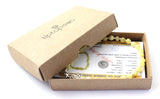 anklet, jewelry, amber, baltic, milky, butter, natural, jewelry, sterling silver 925 2