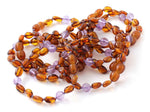 anklets, bracelets, amber, baltic, jewelry, wholesale, cognac, bean, polished, olive, beaded, gemstone