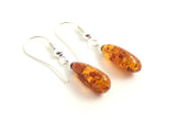 Drop, Jewelry, Earrings, Amber, Sterling 925, Cognac, Baltic, Silver 4