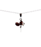 pendant, minimalist, fairy, baltic, jewelry, amber, sterling silver 925