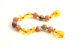 Bracelet, Honey, Teething, Anklet, Sunstone, Baltic, Labradorite, Amber 2