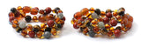 bracelets, anklets, amber, baltic, jewelry, wholesale, cognac, polished, teething, baby, red jasper, labradorite, gray, tiger eye, tifer's eye, brown