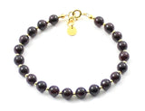 garnet, jewelry, bracelet, burgundy, jewellery, with sterling silver 925 golden beaded 6 mm 6mm for women adult