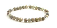 gemstone gemstone gray labradorite 6mm 8mm 4mm 6 4 8 mm jewelry bracelet grey stretch شريط مرن للرجال امرأة 4