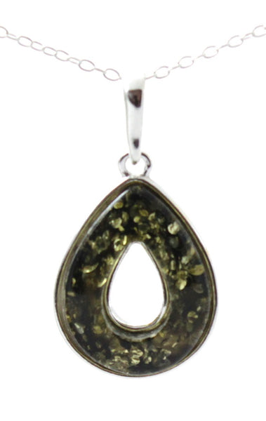 pendants, amber, cognac, green, baltic, jewelry, wholesale, in bulk, sterling silver 925 4