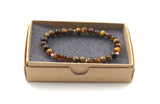 tiger eye tiger's tigers 'bracelet jewelry stretch brown 4mm 4mm 6 6mm gemstone for men women adult 2